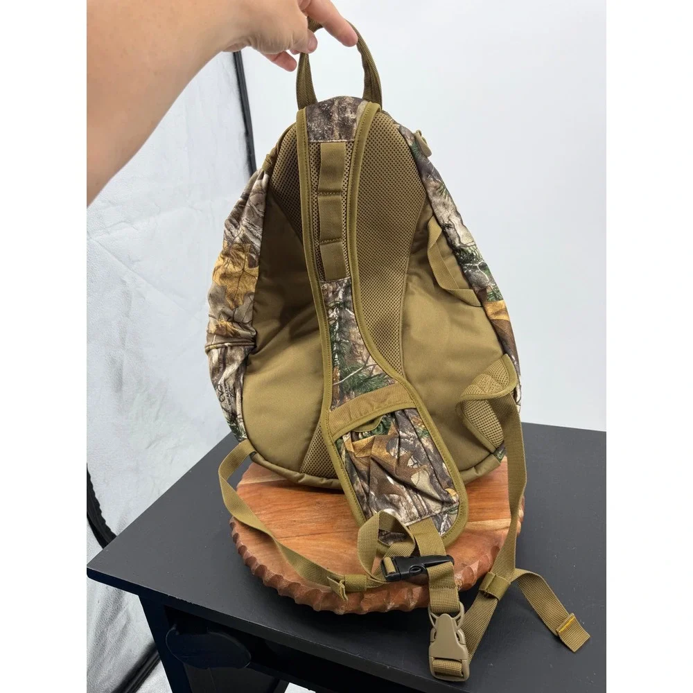 Cabelas Stalker Sling Backpack Mens OS Camo RealTree Hunting Fishing Bag